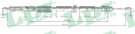 Автозапчастина LPR C0262B