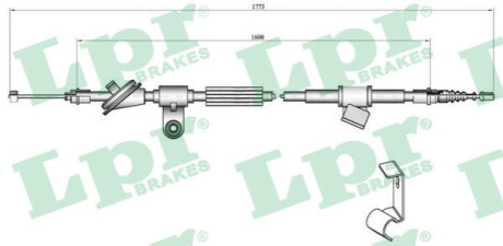 Автозапчастина LPR C0347B