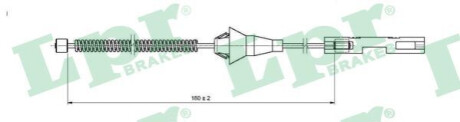 Трос, стояночная тормозная система LPR C1660B