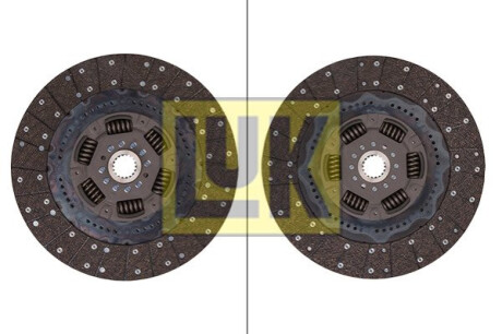 Диск Зчеплення Mb Atego/atego 2/axor/axor 2/econic >1998 Ø395Mm 36X40-18N LuK 340 0049 12 (фото 1)