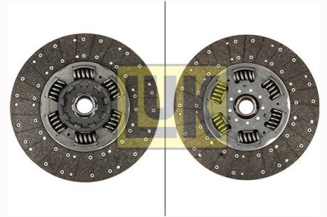 Tarcza sprzÄ™gÅ‚a (430mm) pasuje do: SCANIA K, K BUS, L,P,G,R,S, P,G,R,T 01.03- LuK 343025210