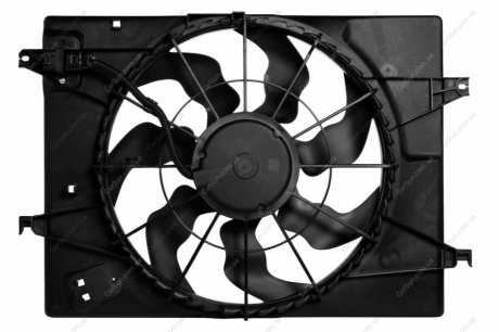 Вентилятор охолодження двигуна - (253802E010A / 253802E010 / 253802E000) LUZAR LFK 0885 (фото 1)