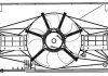 Вентилятор охлаждения двигателя - (1355A146 / 1355A141 / 1355A132) LUZAR LFK 1115 (фото 3)