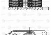 Радиатор масл. для а/м Volkswagen Polo (09-)/Skoda Rapid (12-) 1.6i [CFNA] AT - (09G409061B) LUZAR LOc 1817 (фото 1)