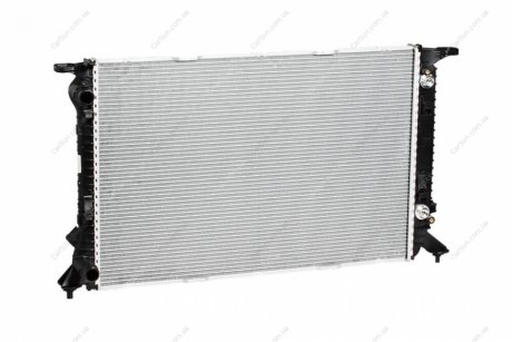 Радиатор охлаждения двигателя - (8K0121251AJ / 8K0121251T / 8K0121251K) LUZAR LRc 18180