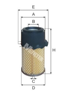 Фильтр воздушный двигателя M-FILTER A 1008