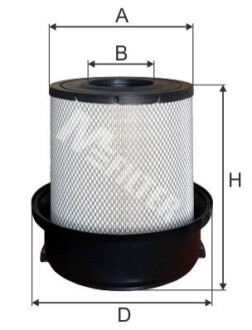 Фільтр повітряний M-FILTER A592