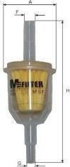Фильтр топливный в сборе M-FILTER BF01 (фото 1)