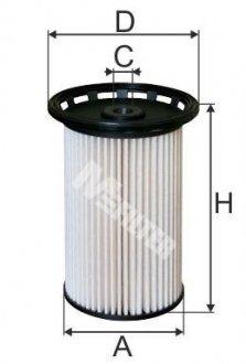 Фильтр топливный - (7N0127177B) M-FILTER DE 3138 (фото 1)