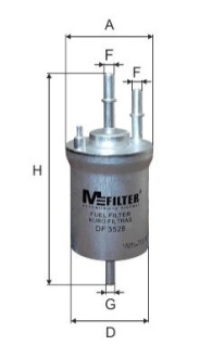 Фильтр топливный M-FILTER DF 3528