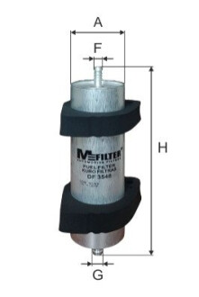 Фильтр топливный M-FILTER DF3548