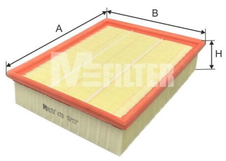 Фільтр повітряний M-FILTER K 703