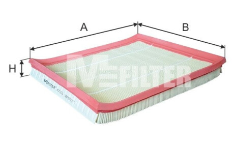 Фильтр воздушный двигателя M-FILTER K 7101