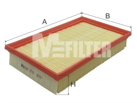 Фільтр повітряний M-FILTER K 7129