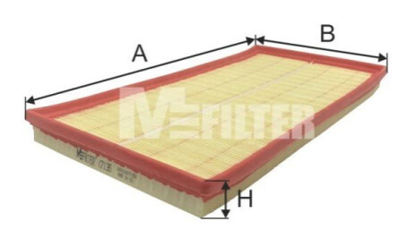 Фільтр повітряний M-FILTER K7135