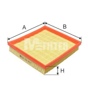 Фільтр повітряний VW Caddy IV 1.6i 15- M-FILTER K 7152