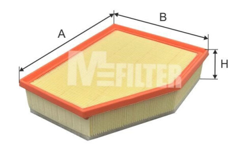 Фільтр повітряний BMW 5(G30,P90)/ 7(G11,G12) 2.0/3.0 15- M-FILTER K7189