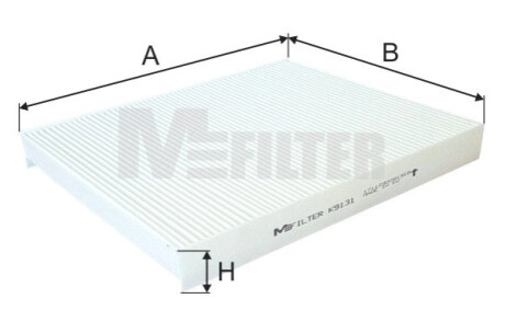 Фільтр салону M-FILTER K9131