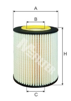 Фільтр масляний Astra H/J 1.7 CDTI 07- M-FILTER TE 4033