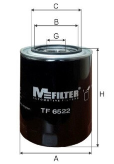 Фільтр оливний M-FILTER TF 6522