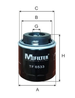 Фильтр масляный M-FILTER TF 6533