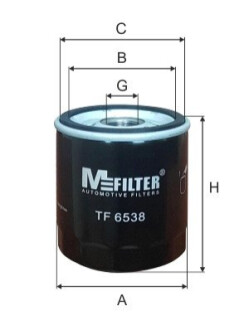 Фильтр масляный M-FILTER TF 6538