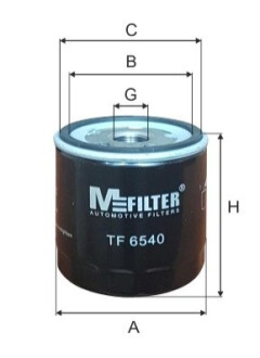 Фільтр оливний M-FILTER TF 6540