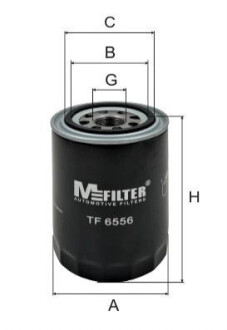 Фільтр масляний Almera/Pathfinder/Primera 96-02 M-FILTER TF 6556