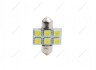 ZAROWKA LED 12V C5W 1.4W 31MM 6XSMD5050 M-tech LB027W (фото 1)