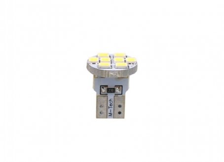 ЛАМПА LED 12V W5W 0.64W 8XSMD2835 OSRA M-tech LB078W