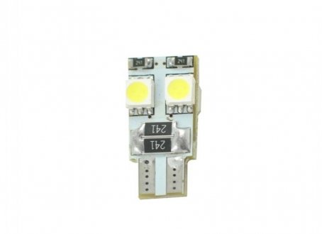 ZAROWKA LED 12V W5W 1W BIALA 4XSMD5050 M-tech LB313W