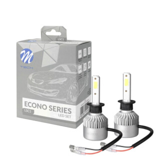 ZESTAW LED SET H1 12/24V 6500K M-tech LSC1