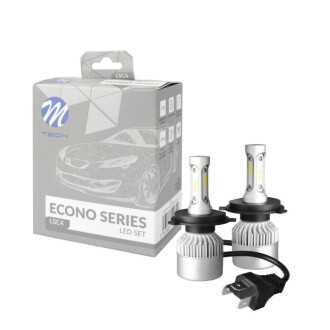 ZESTAW LED SET H4 12/24V 6500K M-tech LSC4