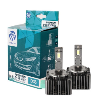 ZESTAW LED SET D3S 12V 6000K 8400LM M-tech LZXD3S