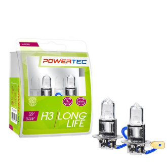 ЛАМПОЧКА 12V H3 55W PK22S LONGLIFE DUO M-tech PTZLL3-DUO