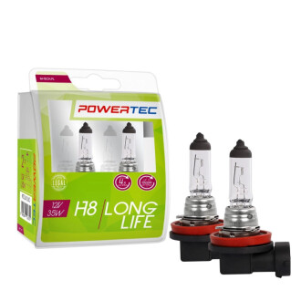 Лампочка 12V H8 35W PGJ19-1 LONGLIFE DUO M-tech PTZLL8-DUO