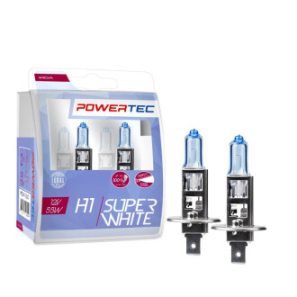 ЛАМПОЧКА 12V H1 55W P14.5S SUPERWHITE DUO M-tech PTZSW1-DUO