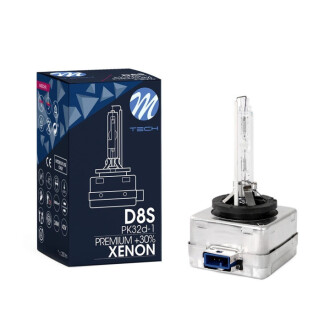 Лампочка XENON D8S 6000K 40V S5W PK32D-1 M-tech ZMD8S6