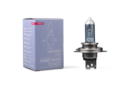 ZAROWKA 12V H4 60/55W P43T SUPERWHITE M-tech ZSW4