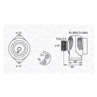 Автозапчастина MAGNETI MARELLI 063377492010 (фото 1)