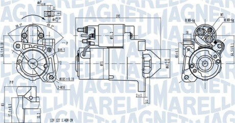 Деталь-, mitsubishi MAGNETI MARELLI 063721273010