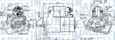 Деталь-, mitsubishi MAGNETI MARELLI 063721332010