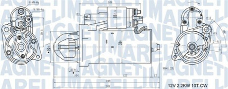 Автозапчасть MAGNETI MARELLI 063721411010