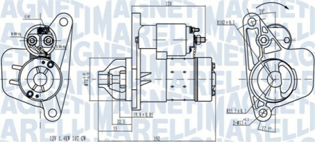 ROZRUSZNIK NISSAN MAGNETI MARELLI 063721418010