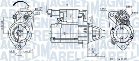 ROZRUSZNIK HONDA MAGNETI MARELLI 063721458010