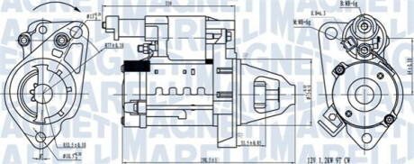 ROZRUSZNIK HONDA MAGNETI MARELLI 063721642610