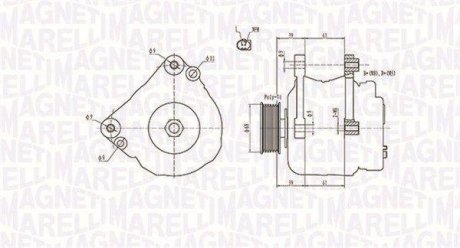 Автозапчасть MAGNETI MARELLI 063731402010 (фото 1)