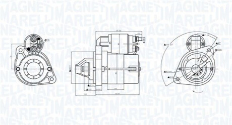 ALTERNATOR MAGNETI MARELLI 063731508010