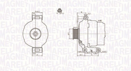 Автозапчасть MAGNETI MARELLI 063731636010