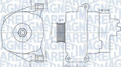 Автозапчасть MAGNETI MARELLI 063731766010